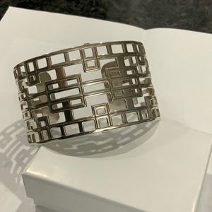Beautiful Lyon Wide Cuff Bracelet